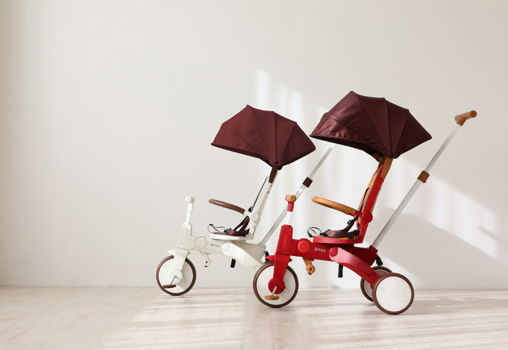 【iimo】#2 type G日本可摺疊兒童三輪車 -紅色 (香港行貨) - Image 19