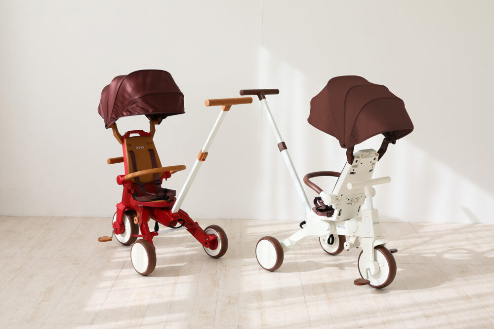 【iimo】#2 type G日本可摺疊兒童三輪車 -紅色 (香港行貨) - Image 17