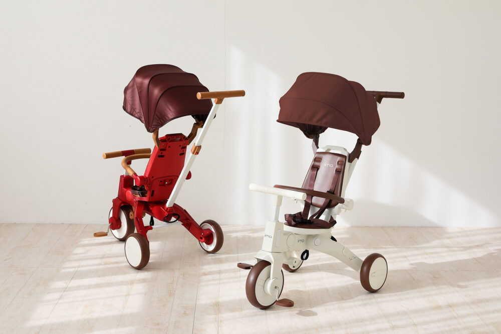 【iimo】#2 type G日本可摺疊兒童三輪車 -紅色 (香港行貨) - Image 16