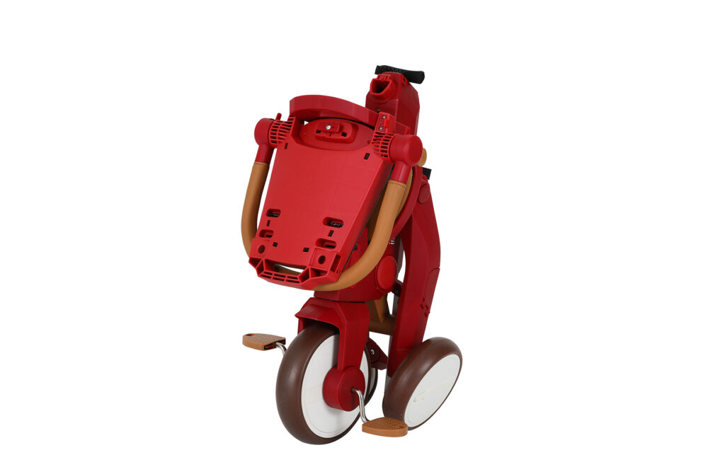 【iimo】#2 type G日本可摺疊兒童三輪車 -紅色 (香港行貨) - Image 12