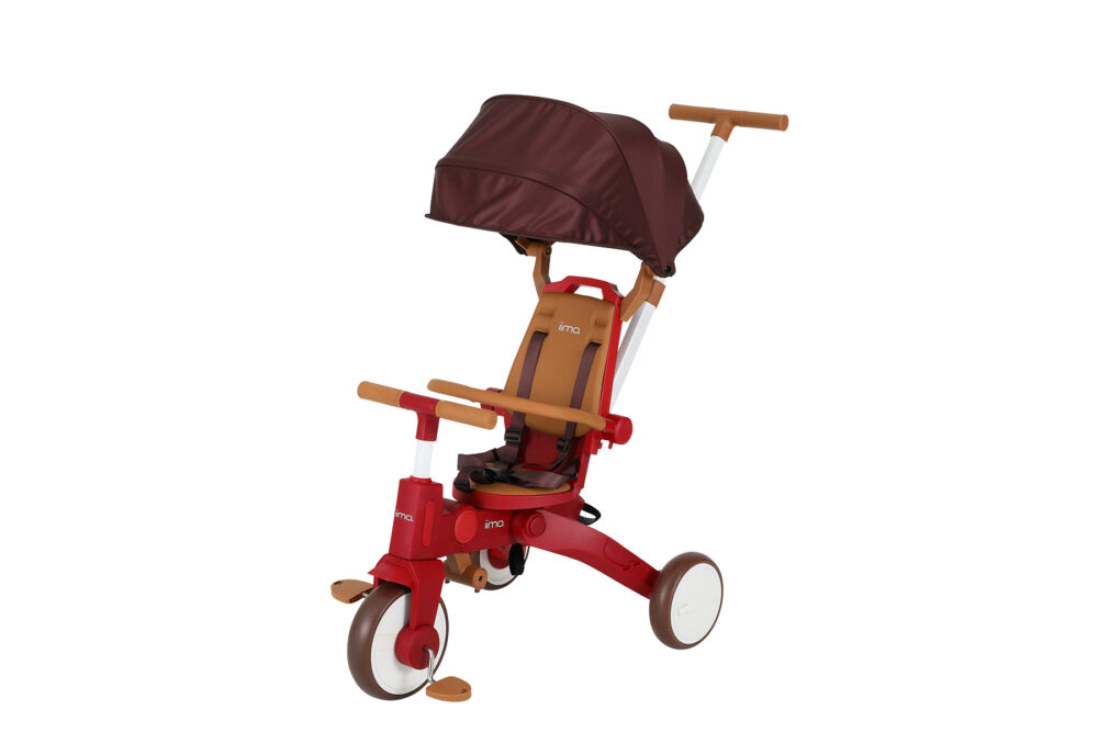 【iimo】#2 type G日本可摺疊兒童三輪車 -紅色 (香港行貨) - Image 11