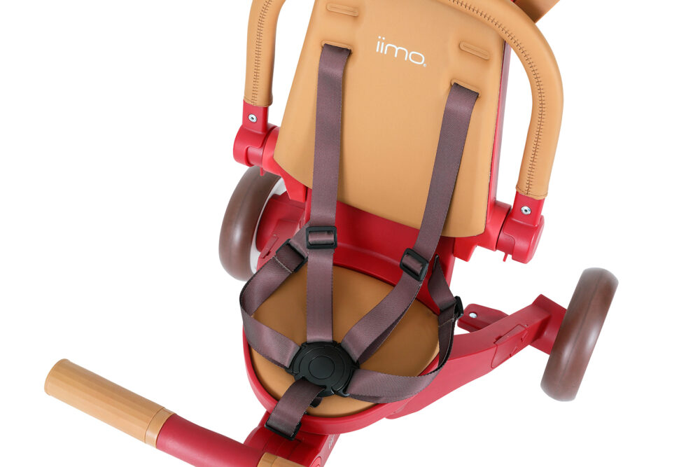 【iimo】#2 type G日本可摺疊兒童三輪車 -紅色 (香港行貨) - Image 5