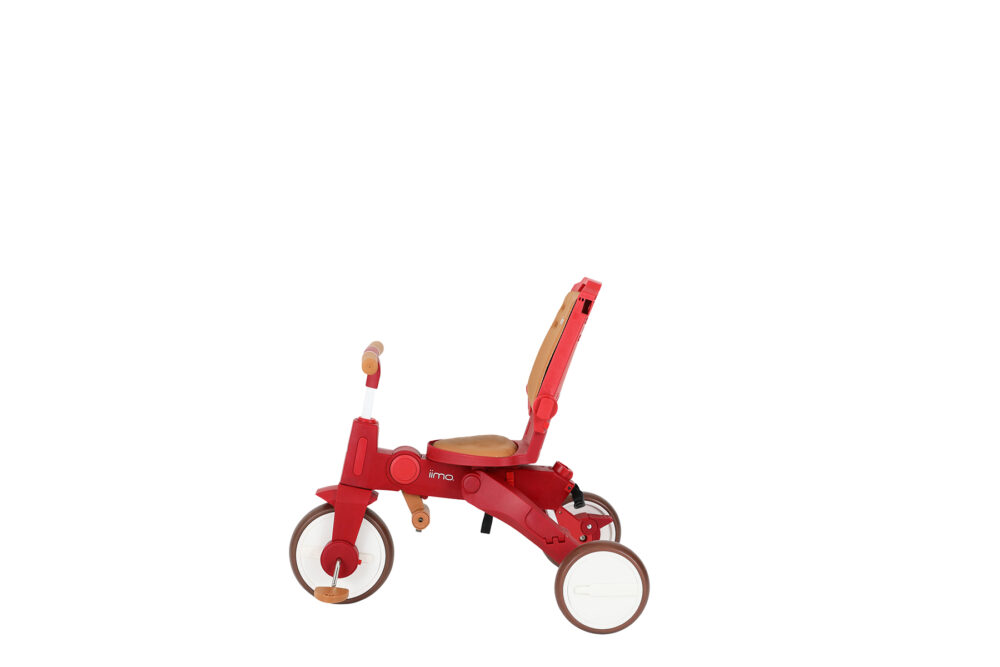 【iimo】#2 type G日本可摺疊兒童三輪車 -紅色 (香港行貨) - Image 2