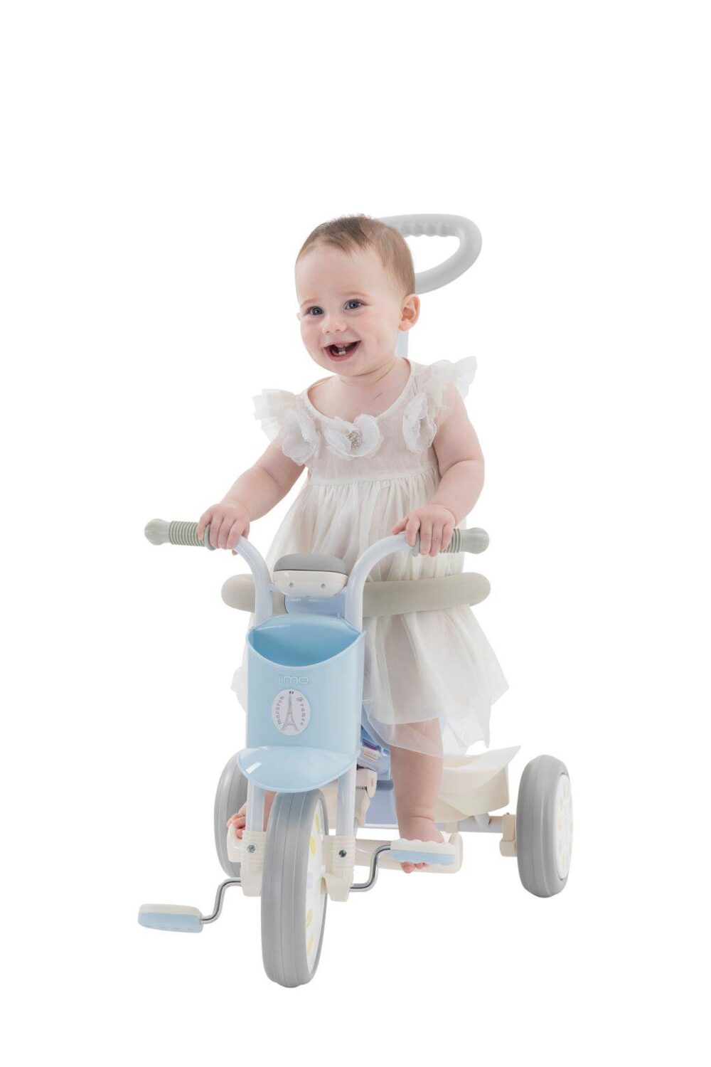【iimo】#01 Macaron 馬卡龍兒童三輪車 -藍色 ｜Tricycle ｜台灣製造 - Image 5