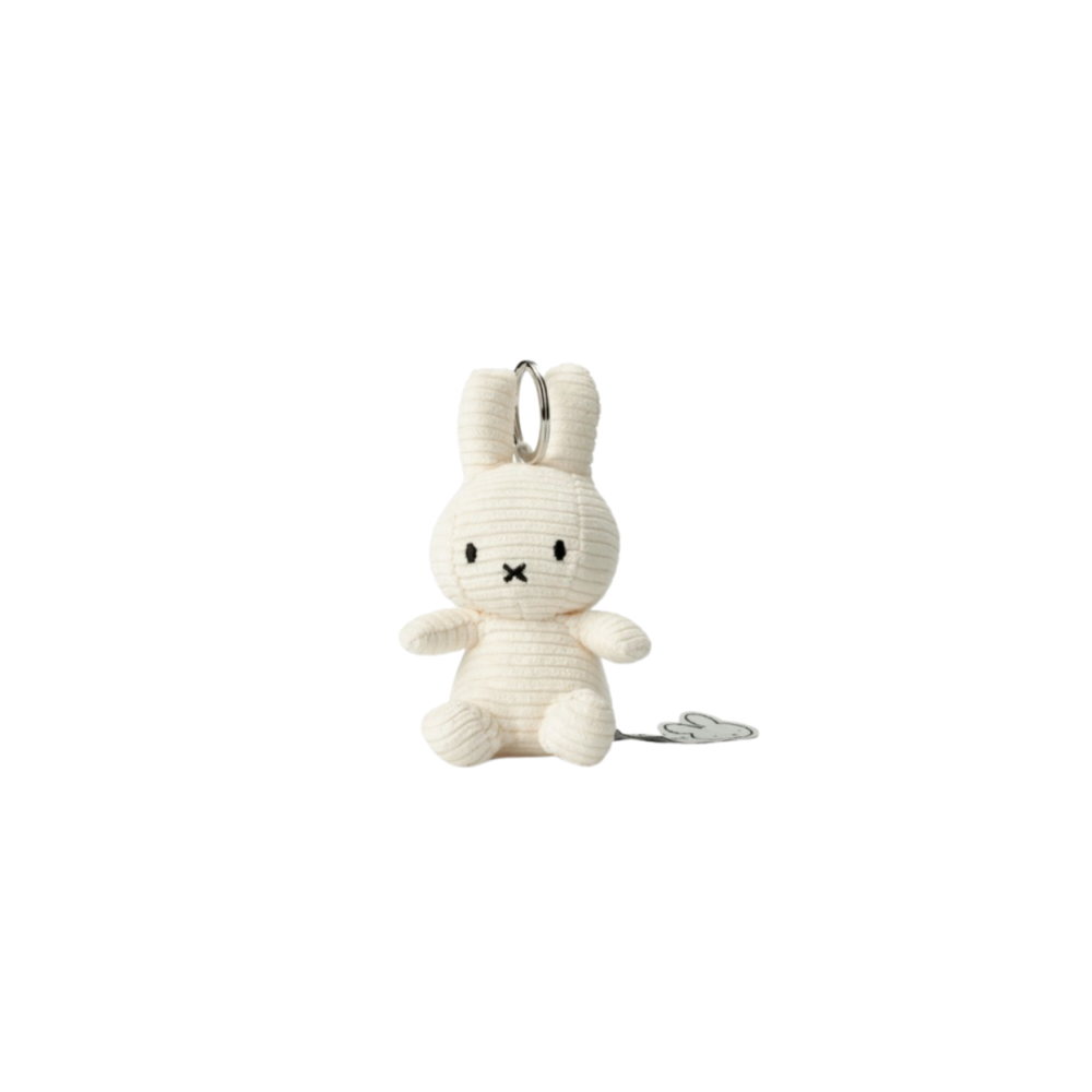 BON TON TOYS - Miffy 米菲鎖匙扣 燈芯絨質地 白色 - Miffy (28)